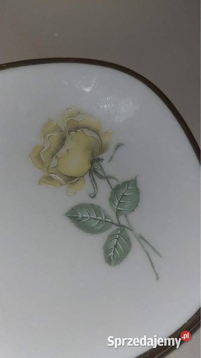 Konfiturówki 5 sztuk z żółtą różą Syg Gdańsk