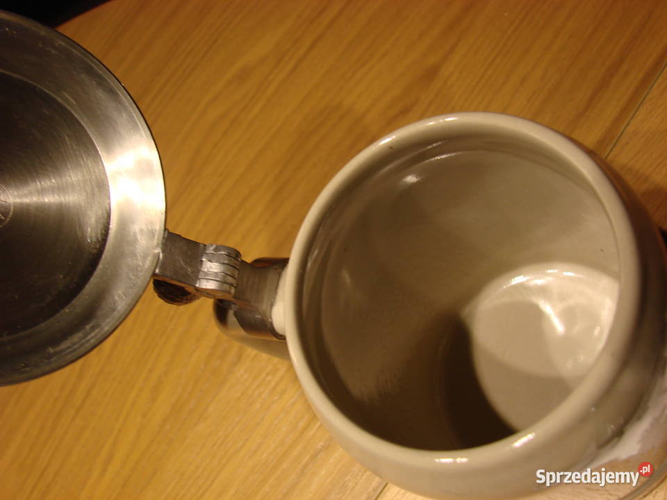 Bayern kufel z pokrywką