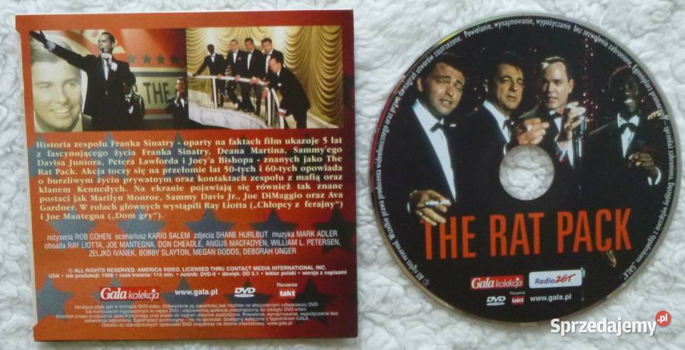 Film DVD The Rat Pack Historia zespołu Franka Warszawa sprzedam