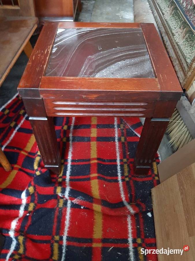 Stół kawowy drewniany