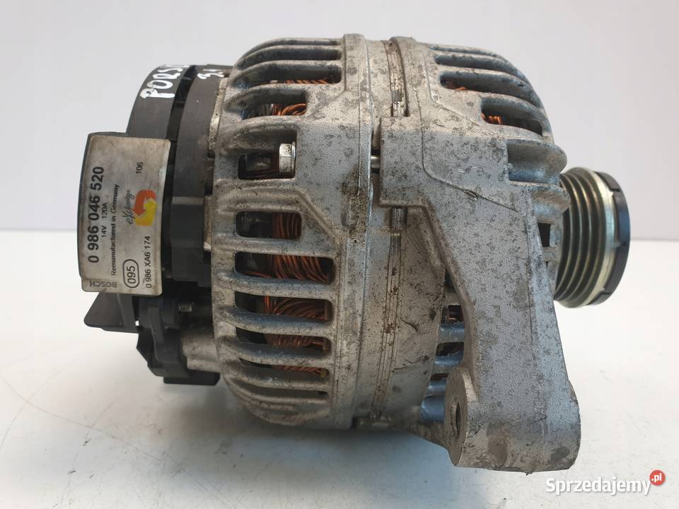 ALTERNATOR Porsche Boxster 986 32 0986046520 Układ elektryczny silnika Chełm sprzedam