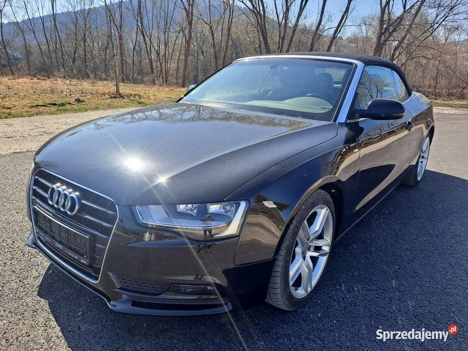 Audi A5 20tdi 177 SLine Kabriolet światła do jazdy dziennej śląskie Milówka