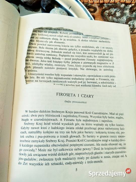 Firoseta i czary Bajki znad Morza Śródziemnego Warszawa