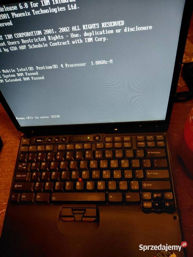 ibm thinkpad T30 na części łódzkie Grodzisk
