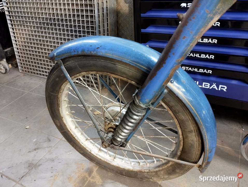 Wsk 1957 oryginalny niebieski lakier