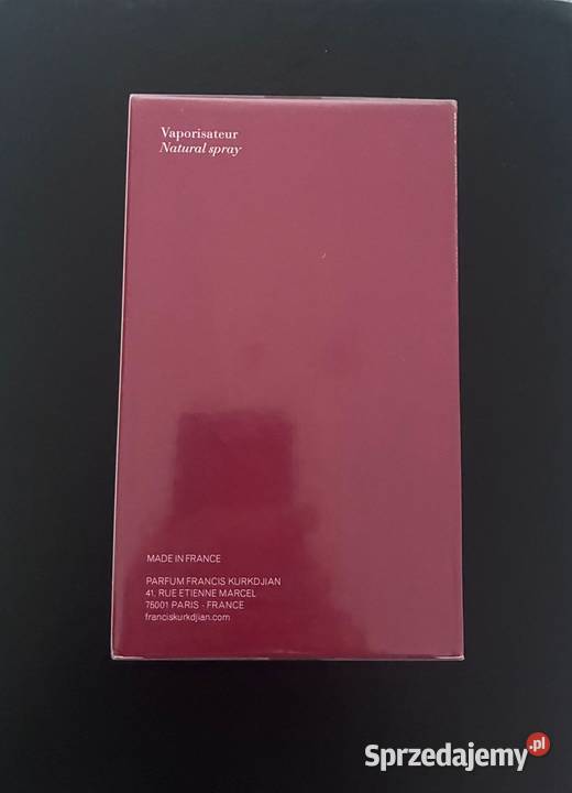 Baccarat Rouge 540 Maison Francis Kurkdjian Perfumy i wody Radom sprzedam