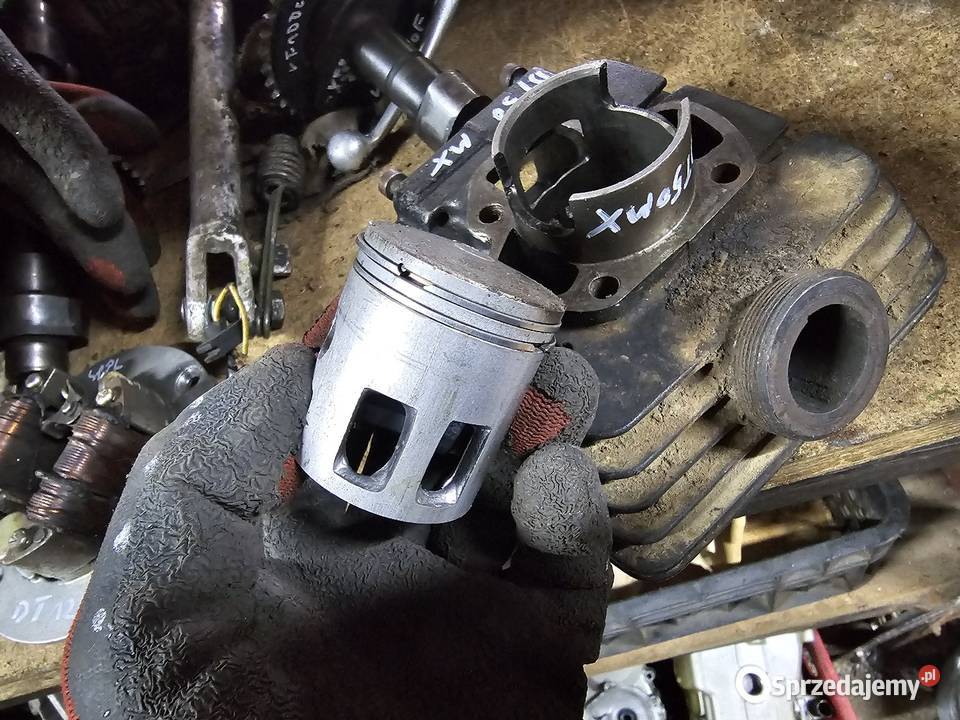 Yamaha DT 50 MX cylinder tłok dt50 dt50mx 50mx dolnośląskie Jelenia Góra sprzedam