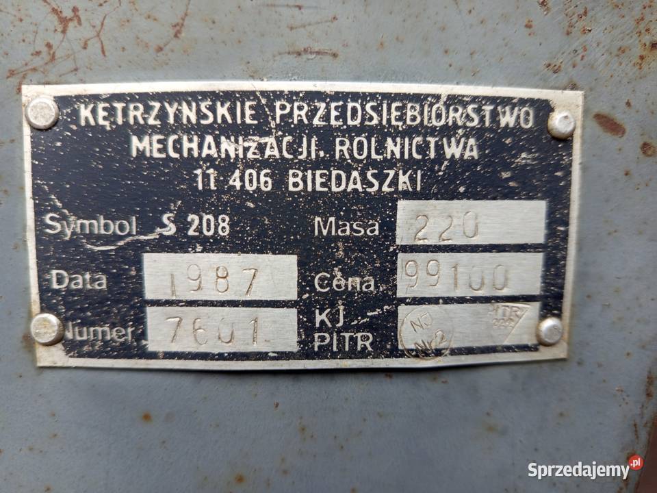 Sadzarka do ziemniaków polska Szynkielów