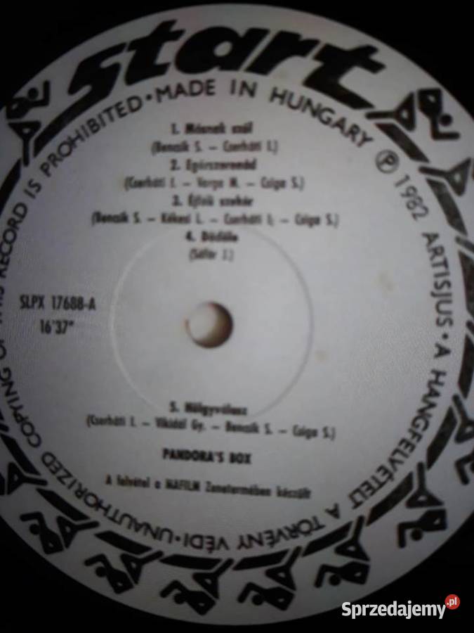 Archiwum węgierskiego rocka PANDORAS BOX Start podkarpackie Rzeszów sprzedam