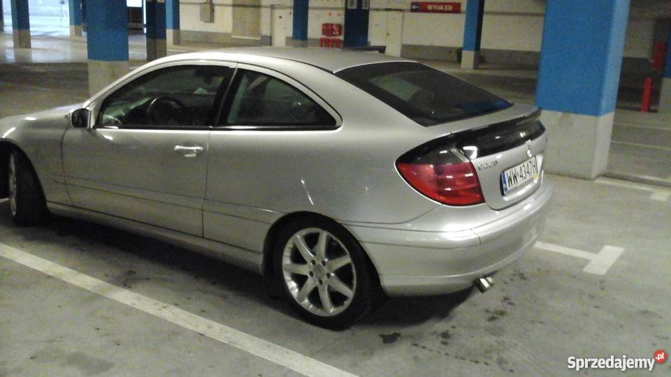 MERCEDES C 220 CDI COUPE 2002 mazowieckie Warszawa