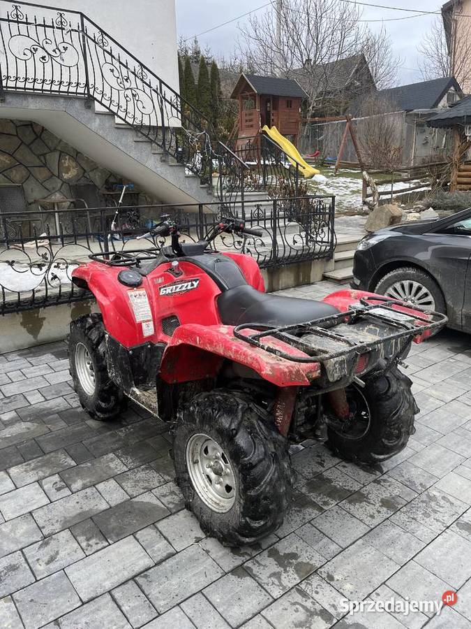 yamaha gryzzly 700 Rok produkcji 2010 Yamaha Słopnice sprzedam