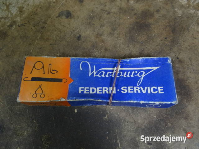 Federn Service Wartburg sprężynki zestaw org DDR osobowe Pozostałe Żary