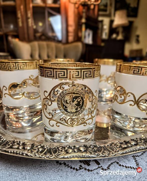 Luksusowe Szklanki 6 Kalisz Porcelana i szkło