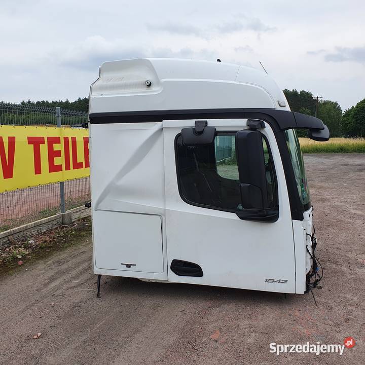 MERCEDES ACTROS MP4 KABINA KOMPLETNA Bieleń