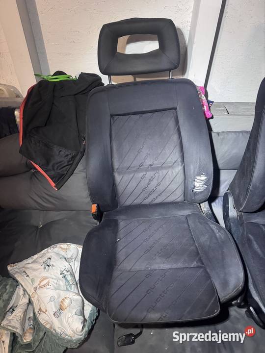 Fotele Audi 80 wuattro grzane Andrychów sprzedam