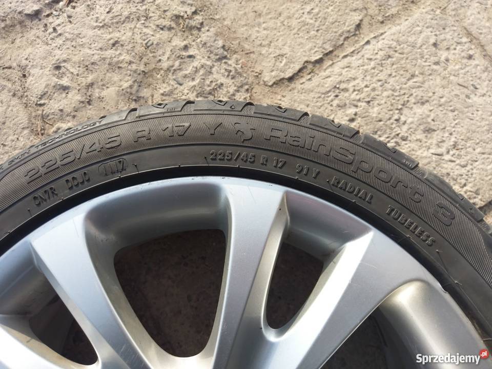 22545 R17 koła felgi opony passat b5audiskoda Skierbieszów-Kolonia sprzedam