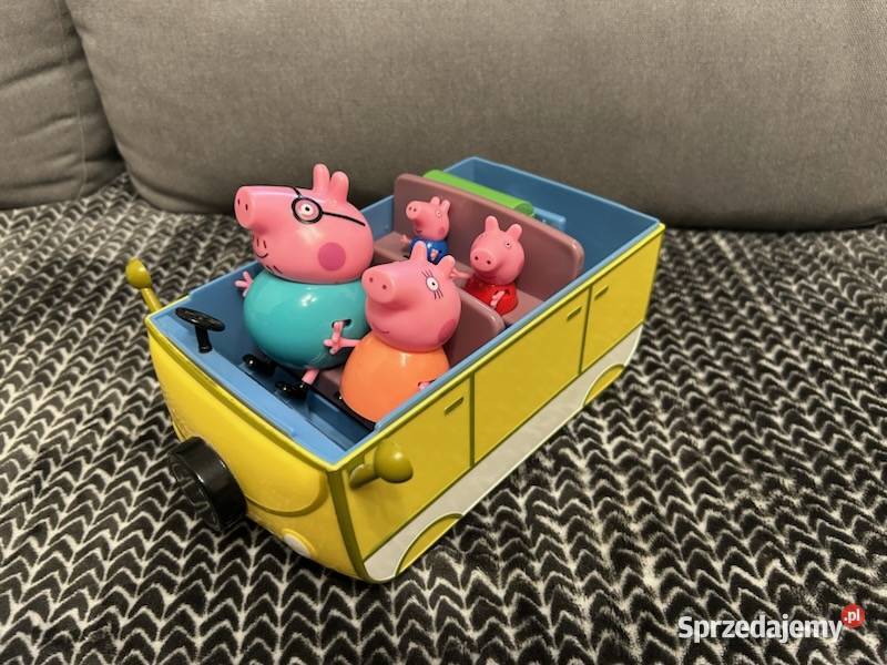 Świnka Peppa kamper klasa kuchnia książeczki śląskie Gliwice