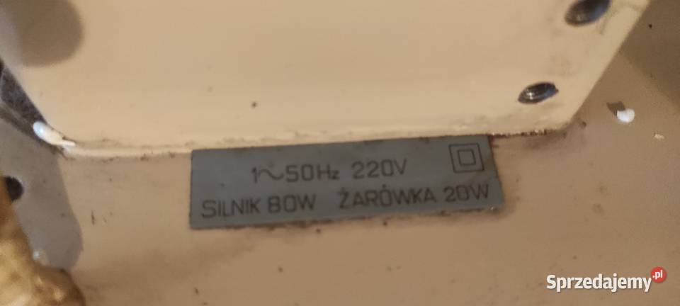 Maszyna do szyciakorpus Nekla