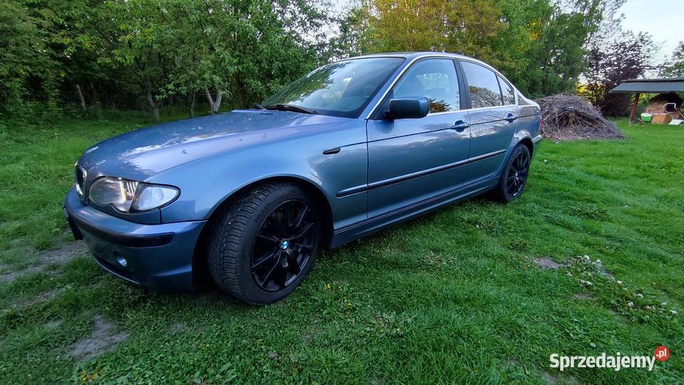 BMW E46 sedan 25i 192 alu 17 sporty czarny sufit Wołów