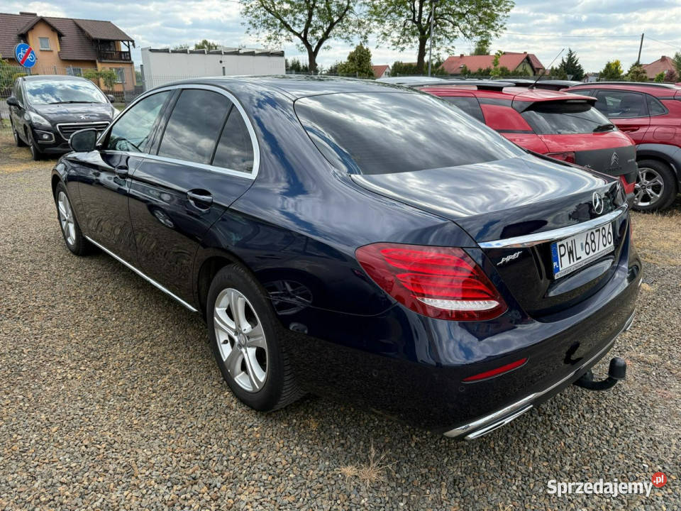 Mercedes E 200 automat navi zarejestrowany W213 czujnik zmierzchu Mercedes-Benz Zbąszyń