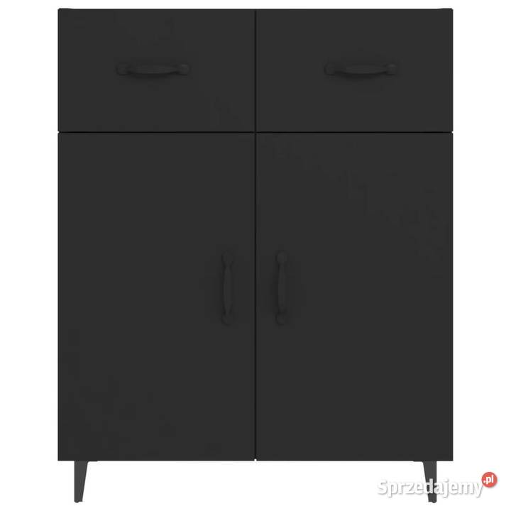Szafka czarna 695x34x90 materiał drewnopochodny mazowieckie Warszawa