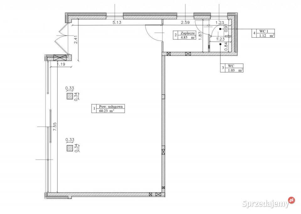 Lokal 6723m2 Pruszków 67.23m2 Nieruchomości