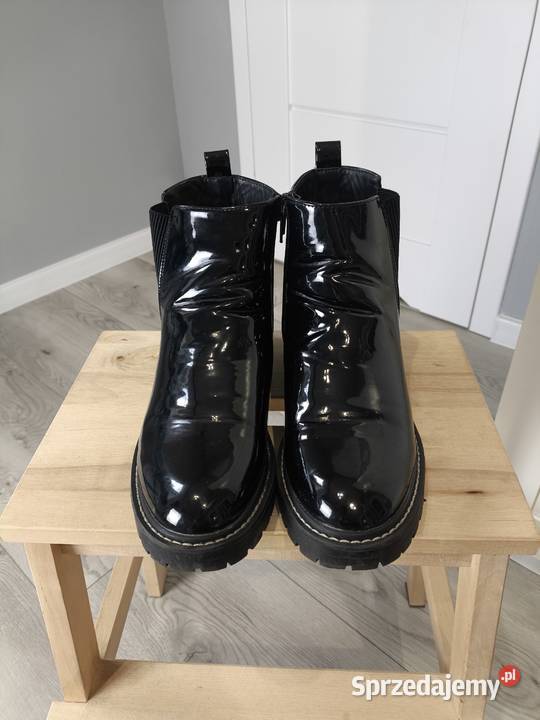 Botki damskie na grubiej podeszwie River Island River Island