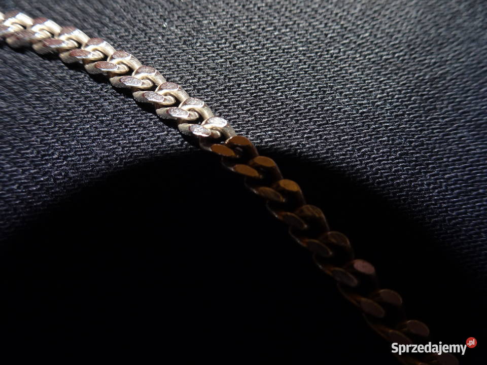 srebrny łańcuszek pancerka 50 Łańcuszki Łańcuszki