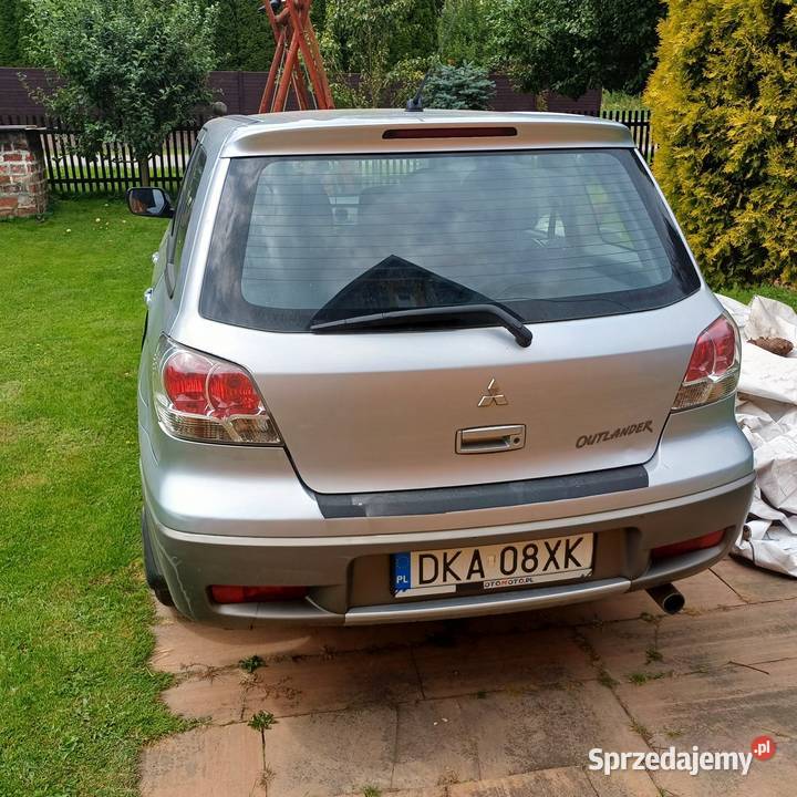 Mitsubishi Outlander I 20 lpg srebrny Chełmsko Śląskie