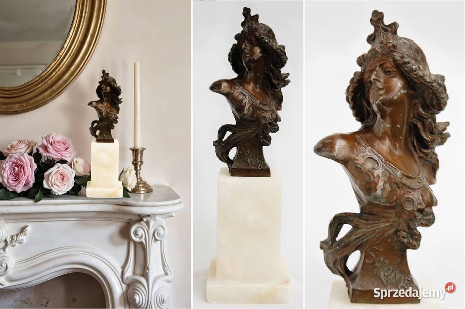 Salome rzeźba stylizowana na brąz marmur Francja Figurki i rzeźby Lublin sprzedam