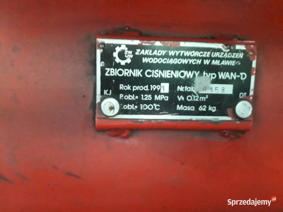 Kompresor olejowy WANED 120L 10bar Moc 3kW Łobez