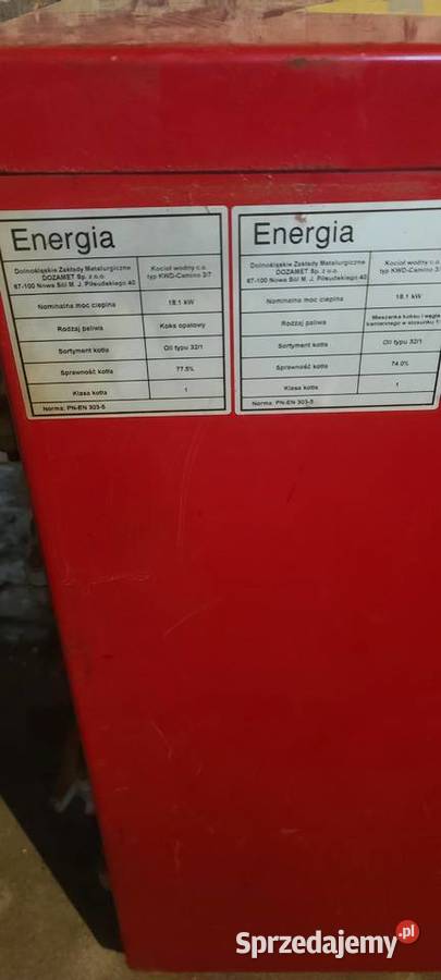 Piec CO kociol wodny Camino 37 KWD Żyrardów