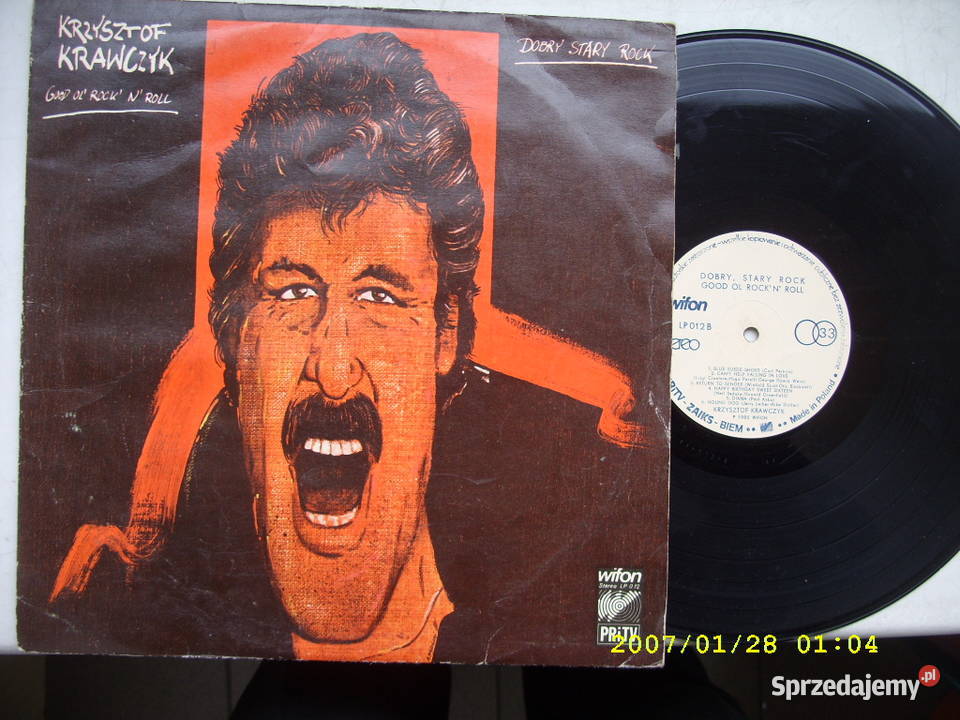 POP LP winyl KRZYSZTOF KRAWCZYK STARY ROCK