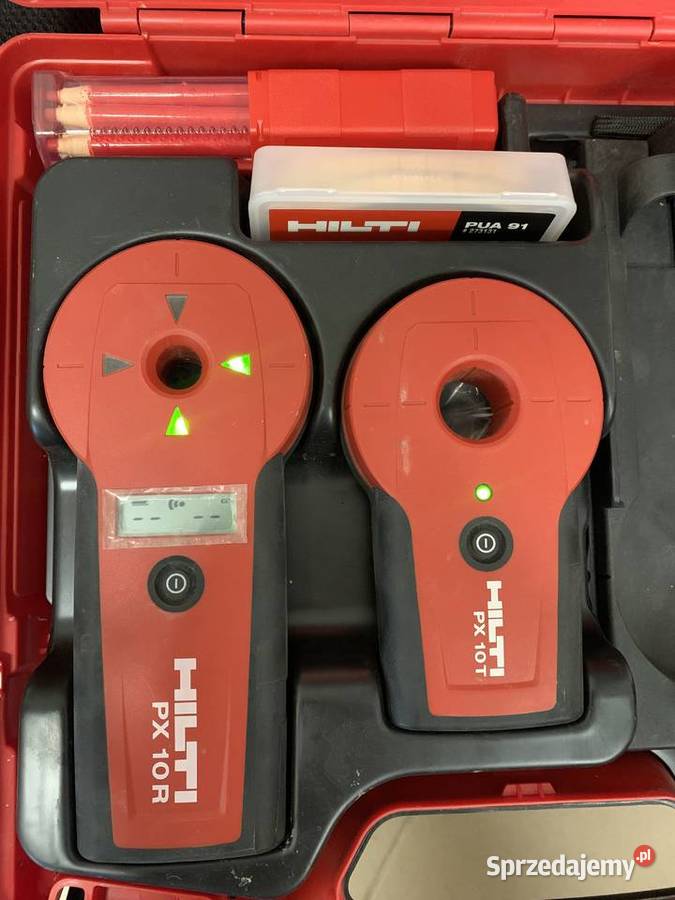 Lokalizator centrujący PX 10 HILTI zestaw Wrocław - Sprzedajemy.pl