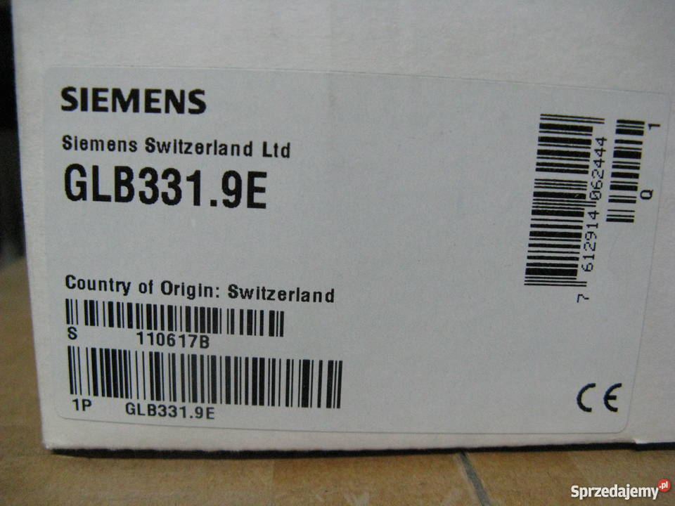 Siłownik GLB3319E Siemens Siedlce