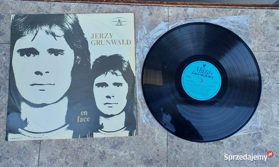42 Płyta winylowa Jerzy Grunwald En face SXL Tczew