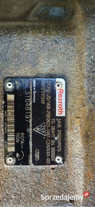 Pompy hydrauliczne Rexroth dolnośląskie