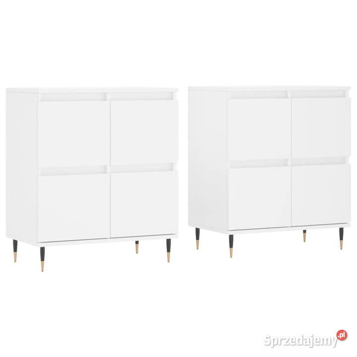 Szafki 2 białe materiał drewnopochodny WM3190165 Warszawa