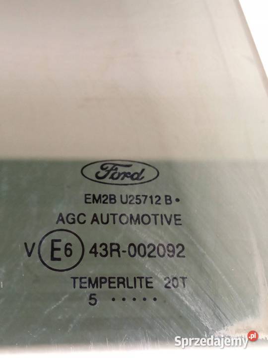 SZYBA DRZWI PRAWY TYŁ 15 TEMPERLITE EM2BU25712B