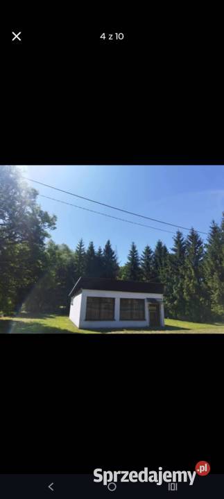 Dom budynek z działką Bieszczady piękna okolica Brelików