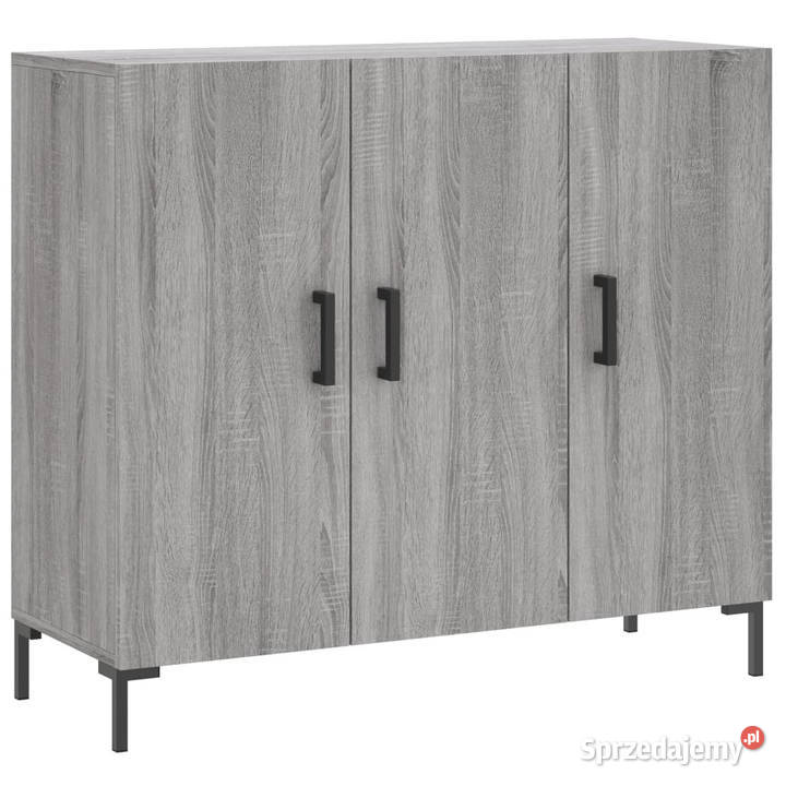 Szafka szary dąb sonoma 90x34x80 materiał Warszawa