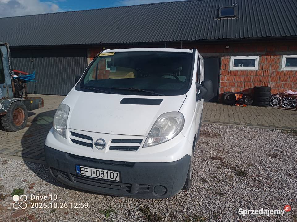 Nissan primastara 20 115 nie trafić vivaro