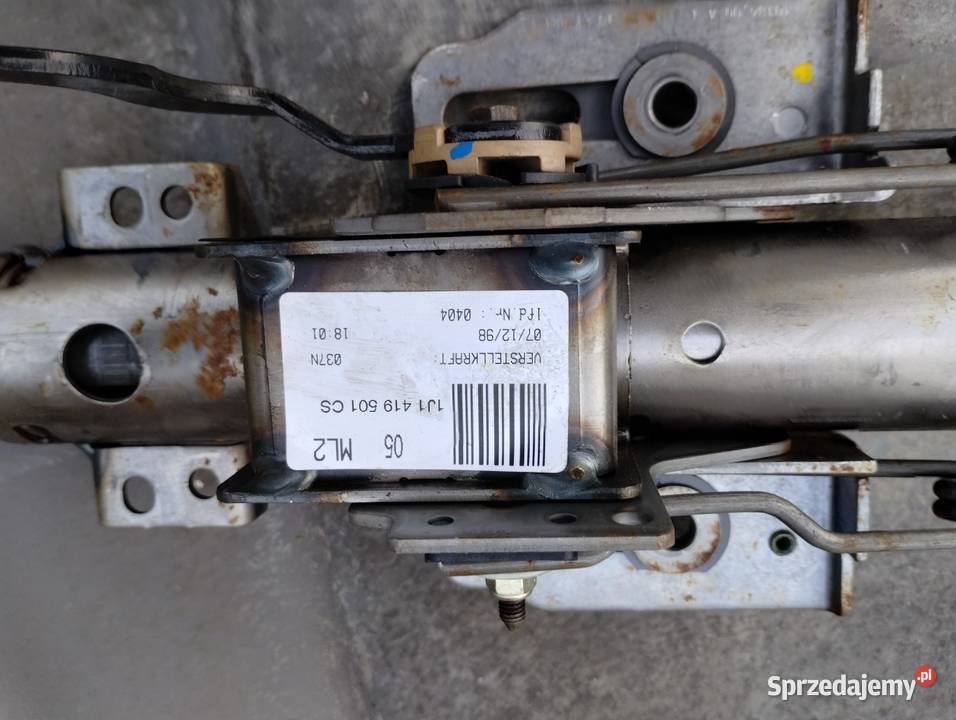 Kolumna kierownicza VW Bora 1J1419501CS Ciężkowiczki sprzedam