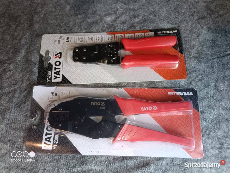 YATO YT2300 i YT2256 Szczypce do zaciskania Krosno