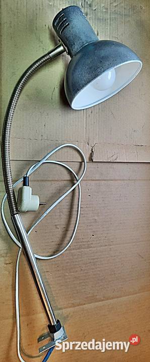 Lampa warsztatowa OW Polam z lat PRL Ostrów Wielkopolski