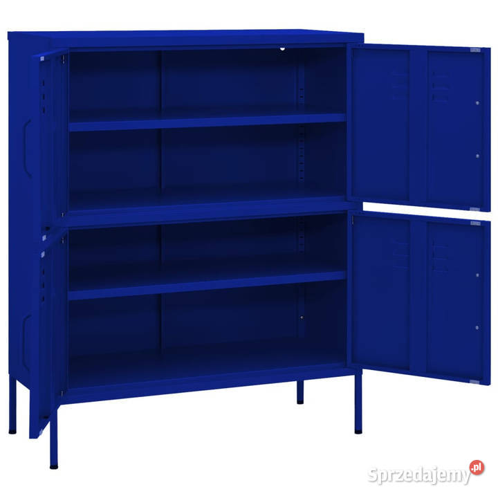 Szafka granatowa 80x35x1015 stalowa WM336136 Pozostałe mazowieckie