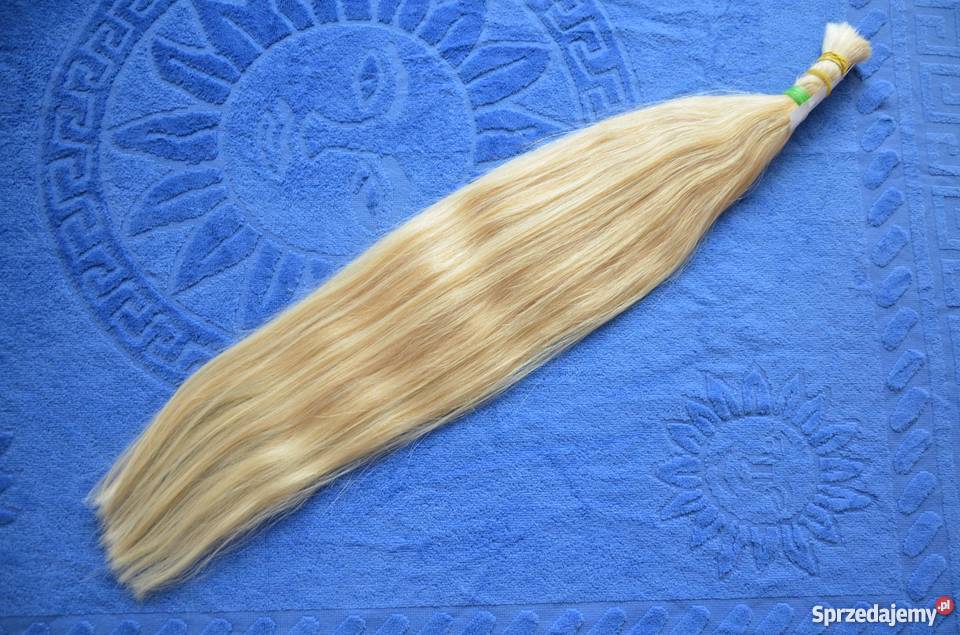 Włosy słowiańskie i dziewicze 51 97 g Wrocław sprzedam