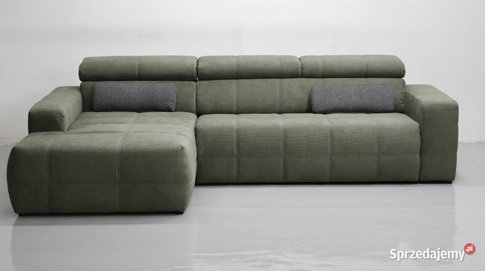 TBA DESIGN narożnik regulowane zagłówki sofa
