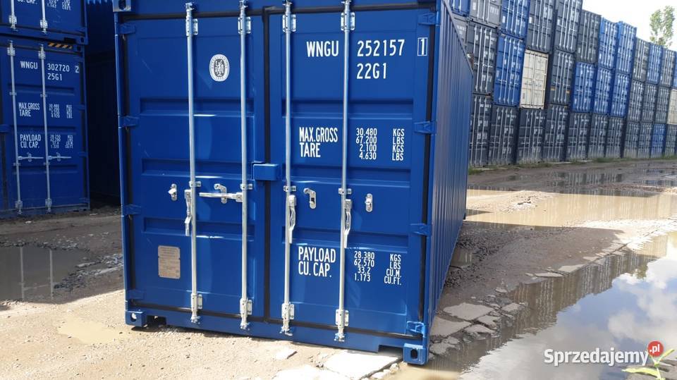 Kontener morski kontener magazynowy 20dv jednej Pozostałe usługi zachodniopomorskie Koszalin