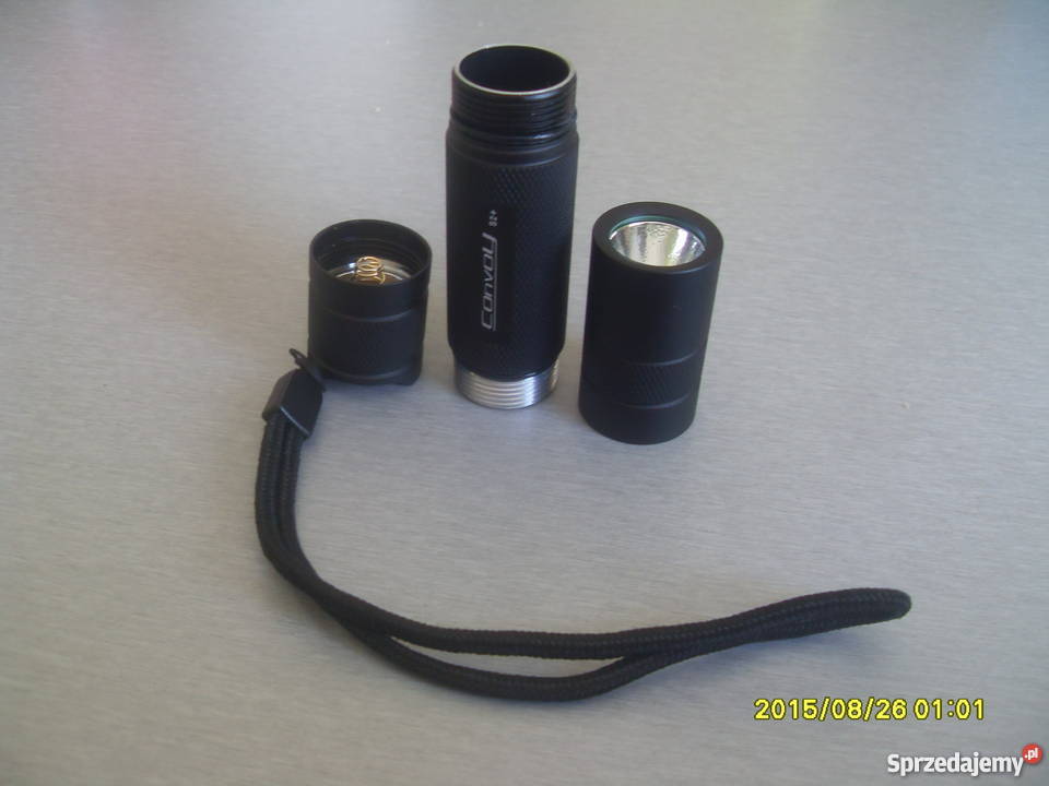 Latarka Convoy S2 Cree XML2 na rower Części i akcesoria